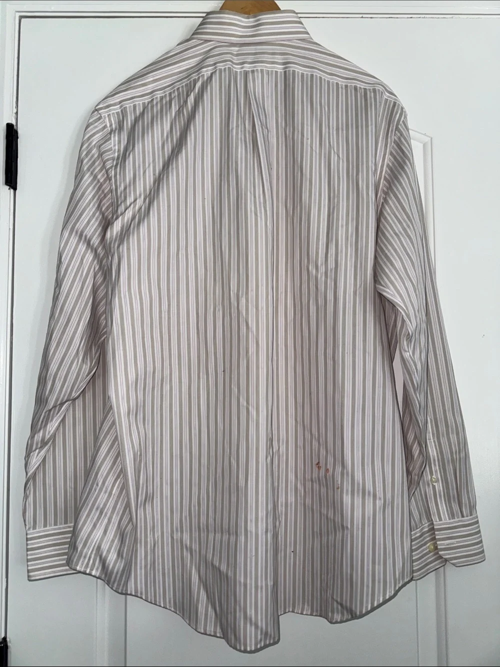 Banana Republic Men's Striped Dress Shirt Size Large